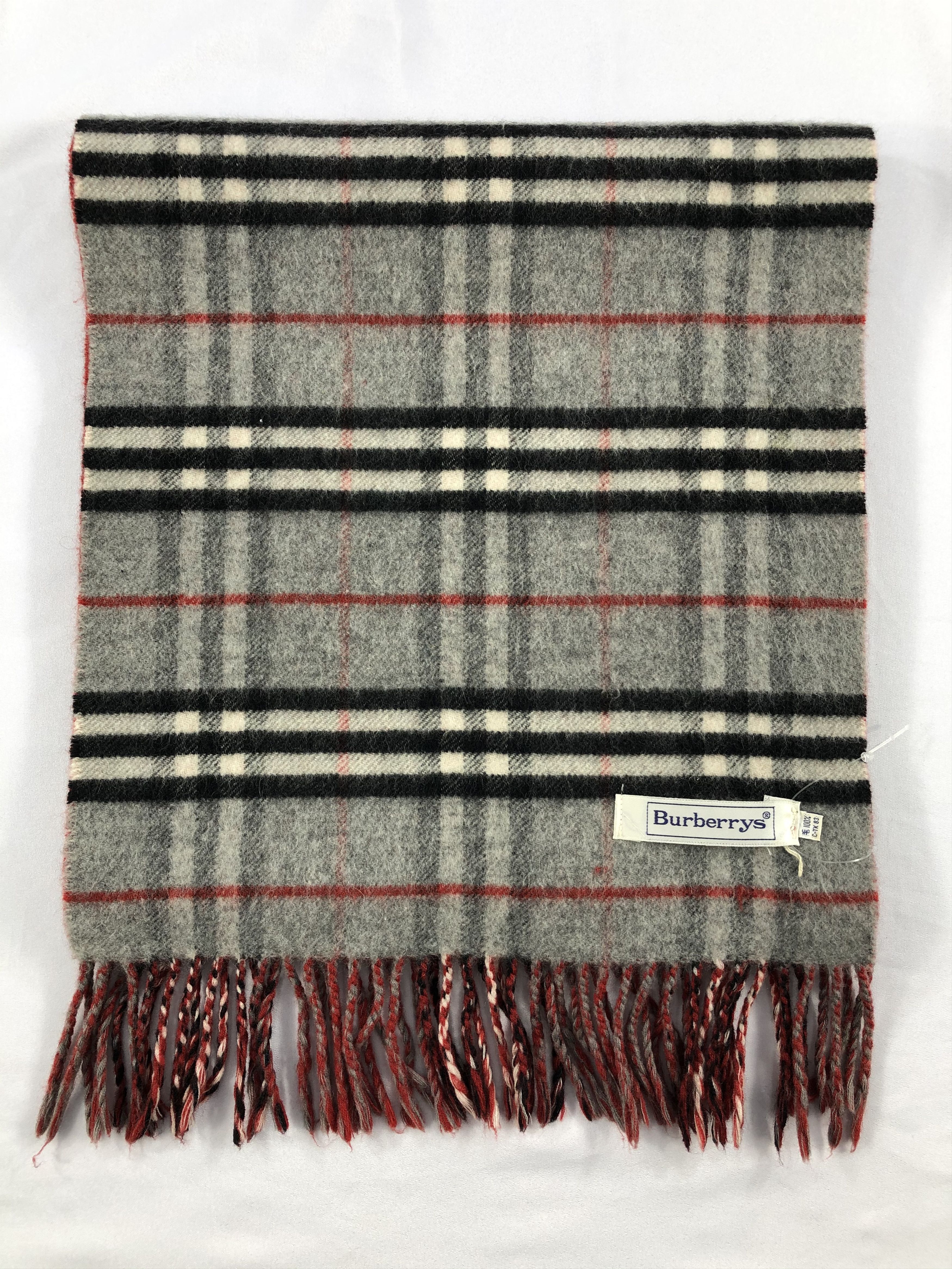 Burberry Vintage Burberry Scarf/Muffler/Neckwear MF1749 Size ONE SIZE - 2 Thumbnail