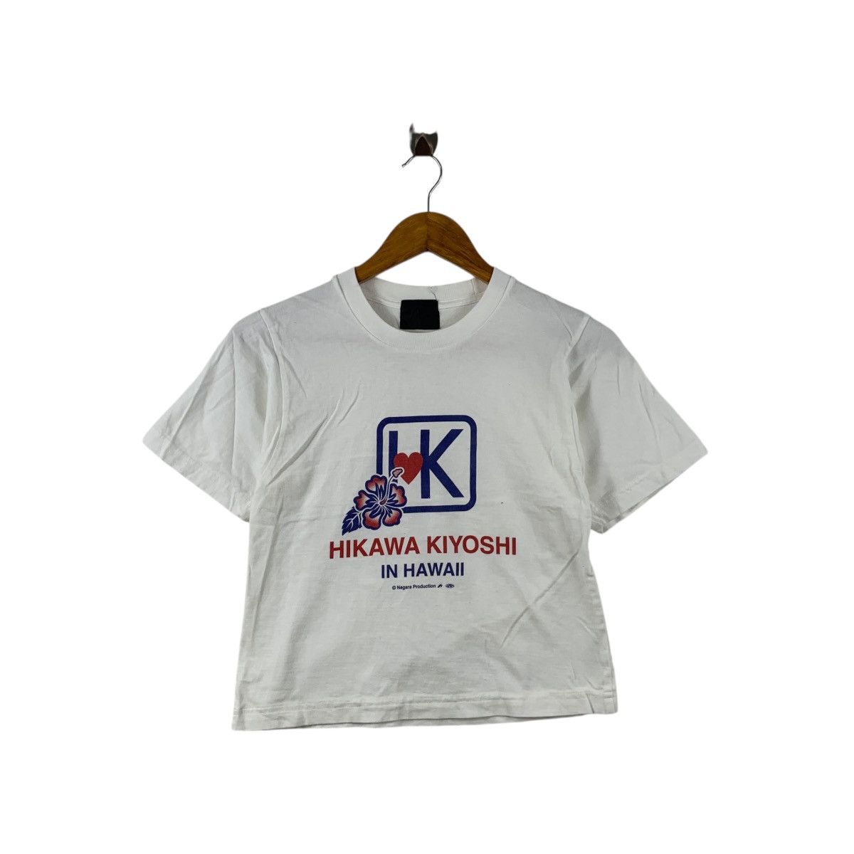 Vintage Vintage HIKAWA KIYOSHI HAWAII Nagara Hibiscus Tee Shirt Size XS / US 0-2 / IT 36-38 - 1 Thumbnail