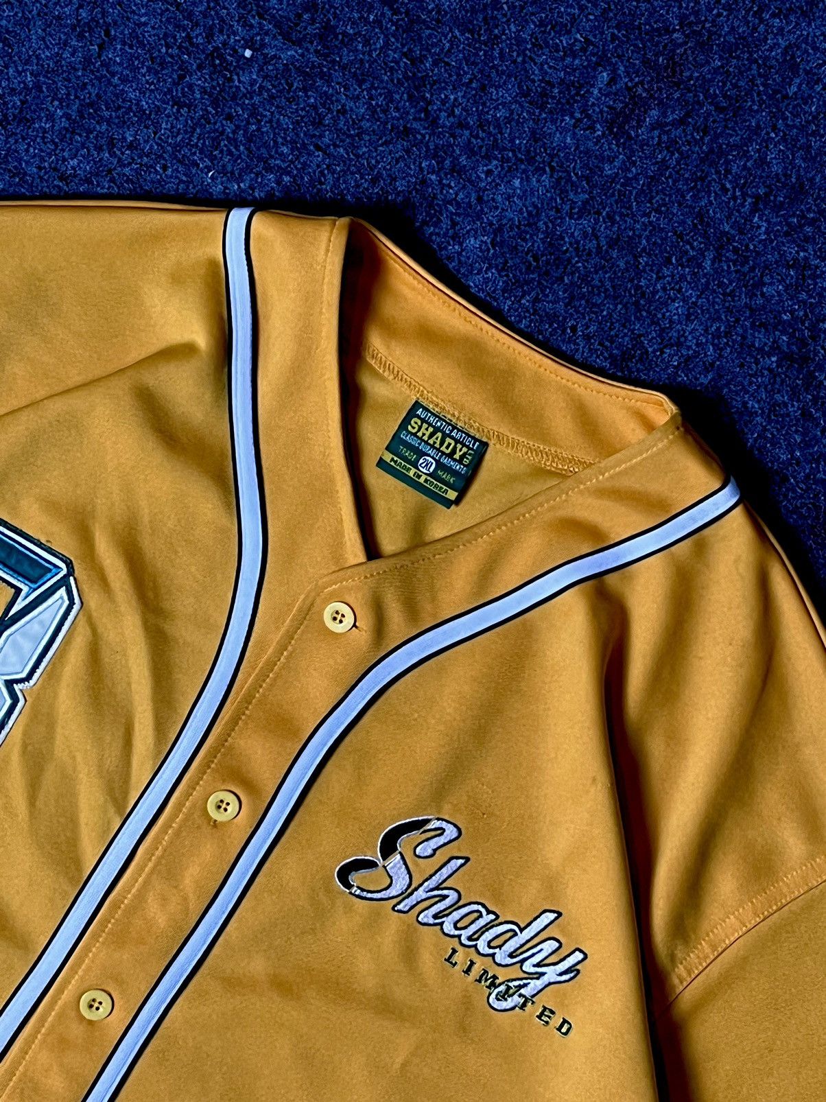 Eminem × Shady Ltd × Vintage Y2K HIPHOP JERSEY SHADY LTD 8 BY EMINEM FUBU KARLKANI SOHK Size US XXL / EU 58 / 5 - 15 Thumbnail