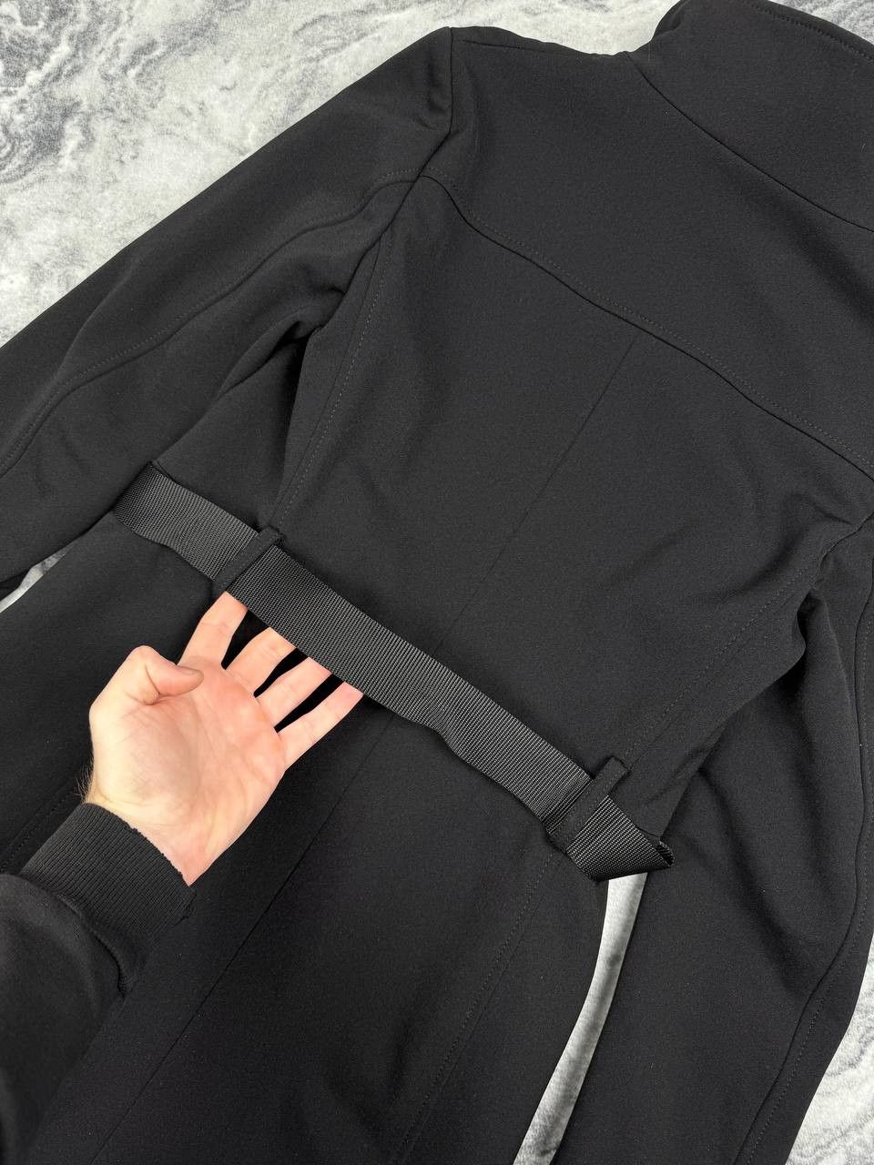 Prada Prada Classic Nylon Coat Black Tab Belted Size M / US 6-8 / IT 42-44 - 15 Thumbnail
