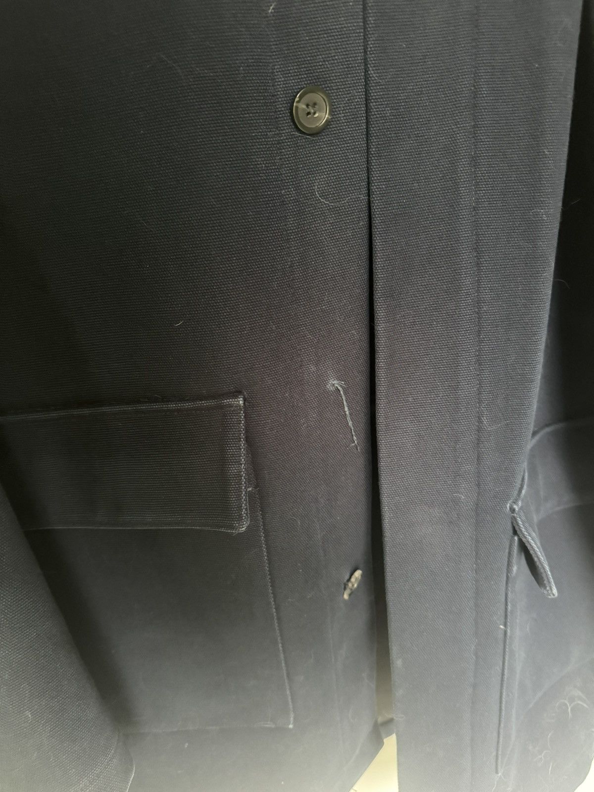 A.P.C. APC Twill Navy Parka Size US M / EU 48-50 / 2 - 3 Thumbnail