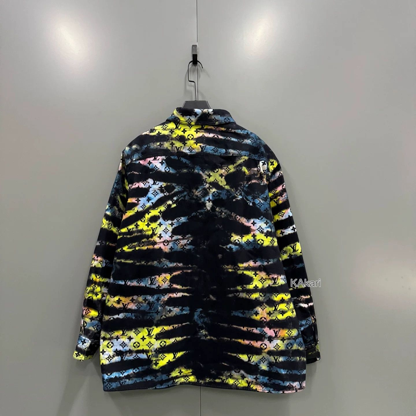 Louis Vuitton Louis Vuitton Laser Monogram Denim Shirt Size US XXL / EU 58 / 5 - 3 Thumbnail