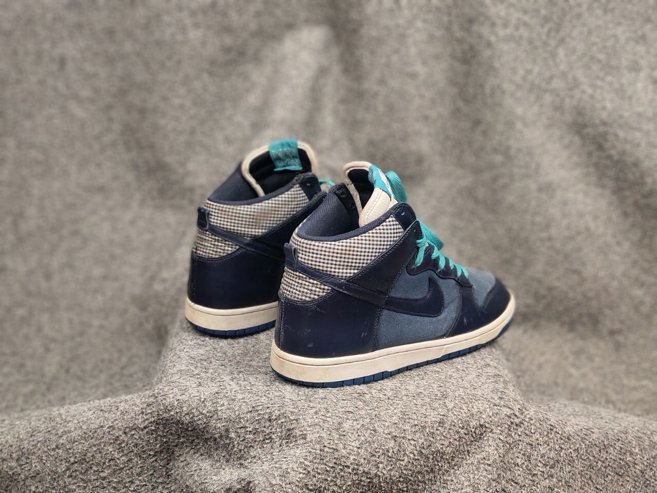 Nike Nike Dunk High Jd Sports combined fabric Vintage Sneakers Size US 11 / EU 44 - 22 Thumbnail