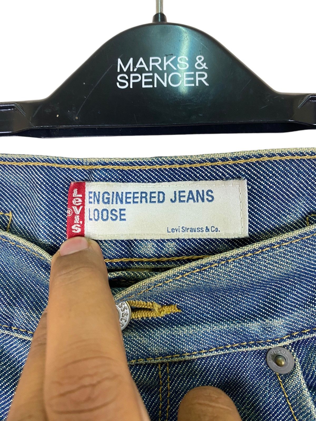 Levi's × Levi's Vintage Clothing Levi’s Engineered Loose Jeans Size US 32 / EU 48 - 12 Thumbnail