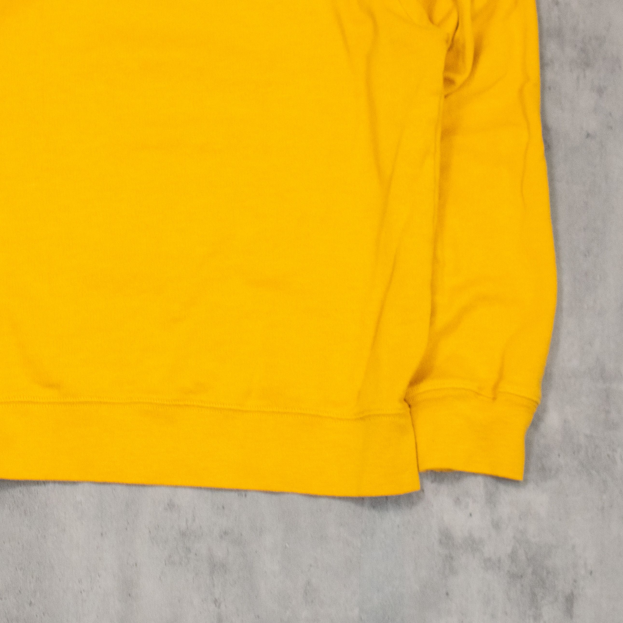 Club Monaco Club Monaco Mustard Yellow Ragland Blank Crewneck Sweater Size US S / EU 44-46 / 1 - 6 Thumbnail