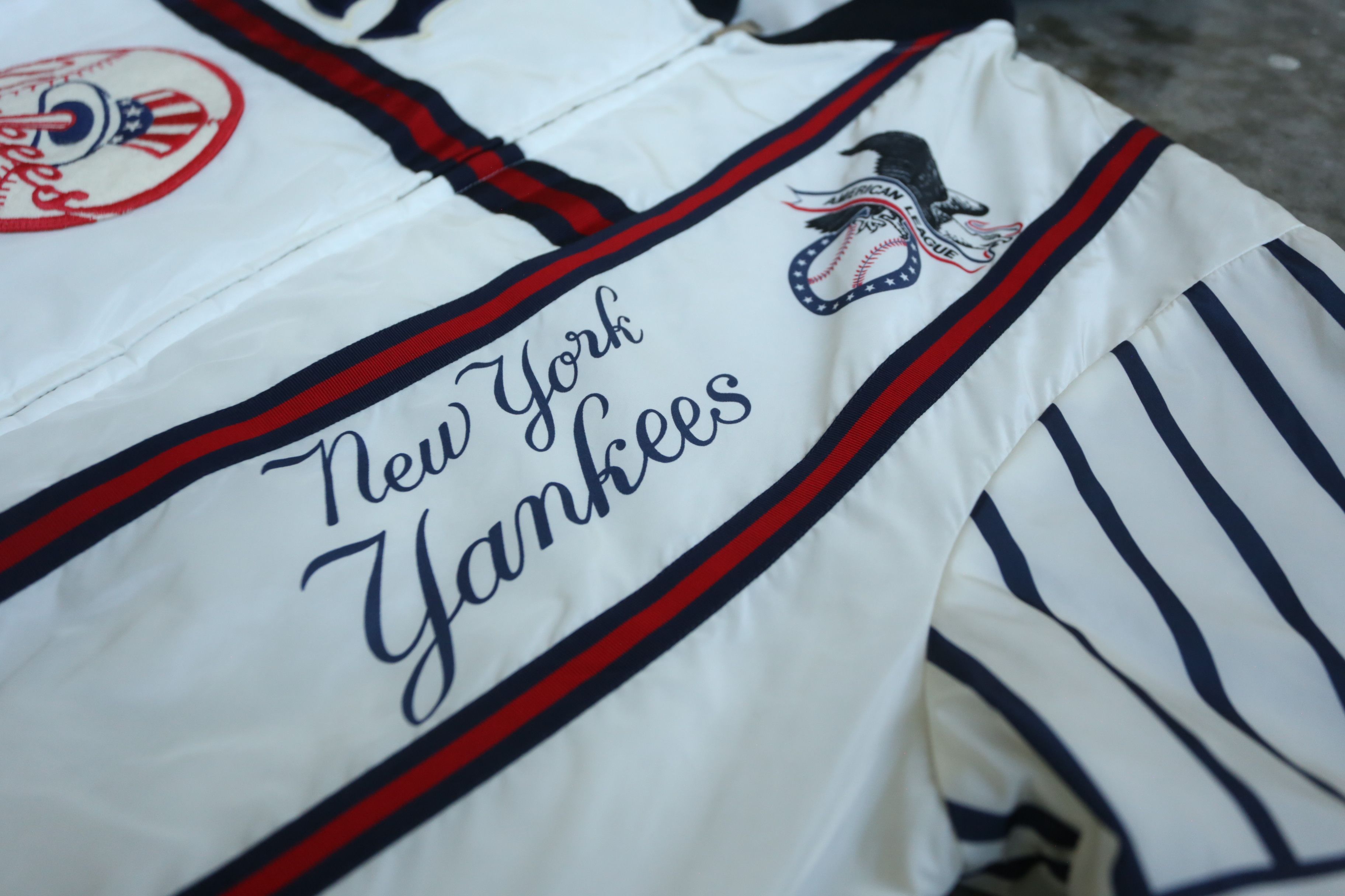 Gucci × New York Yankees Gucci - NY Yankees - F/W 18 - Striped Bomber Size US S / EU 44-46 / 1 - 5 Thumbnail