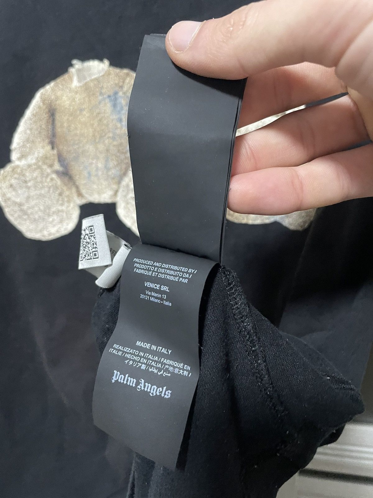Palm Angels Palm Angels Teddy Bear T Shirt Big Logo Tee Size US XL / EU 56 / 4 - 16 Thumbnail