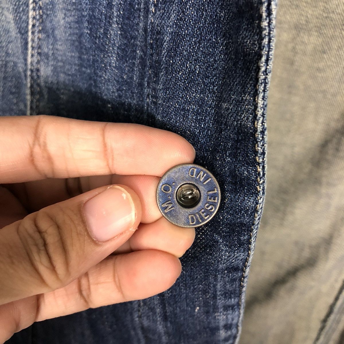 Diesel Diesel Long Sleeve Denim Coat (Short Sleeve) Vintage Wash XS Size US XS / EU 42 / 0 - 18 Thumbnail