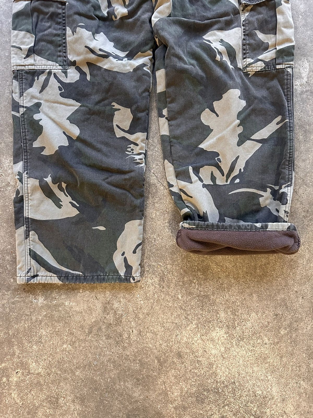 Vintage × Wrangler Y2K Wrangler Quilted Camo Cargo Pants Size US 36 / EU 52 - 7 Thumbnail