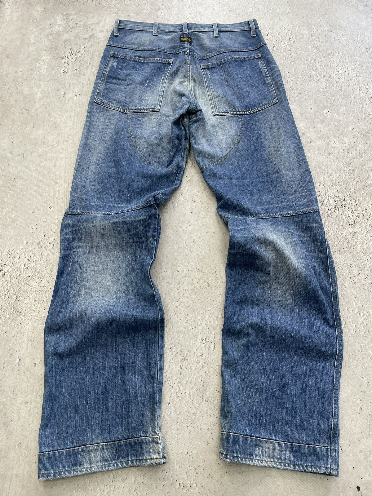 G-Star G-star Raw Denim Blue Jeans Vintage baggy y2k Style Pants Size US 36 / EU 52 - 11 Thumbnail
