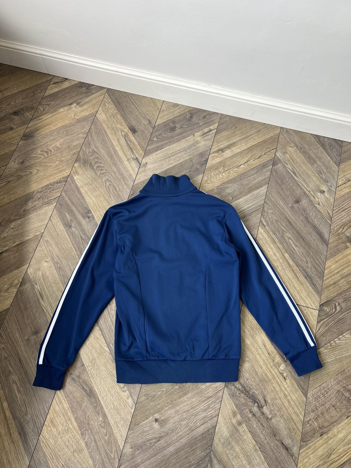 Adidas Vintage 80s Adidas Full Zip Track Jacket Blue Size US S / EU 44-46 / 1 - 16 Thumbnail