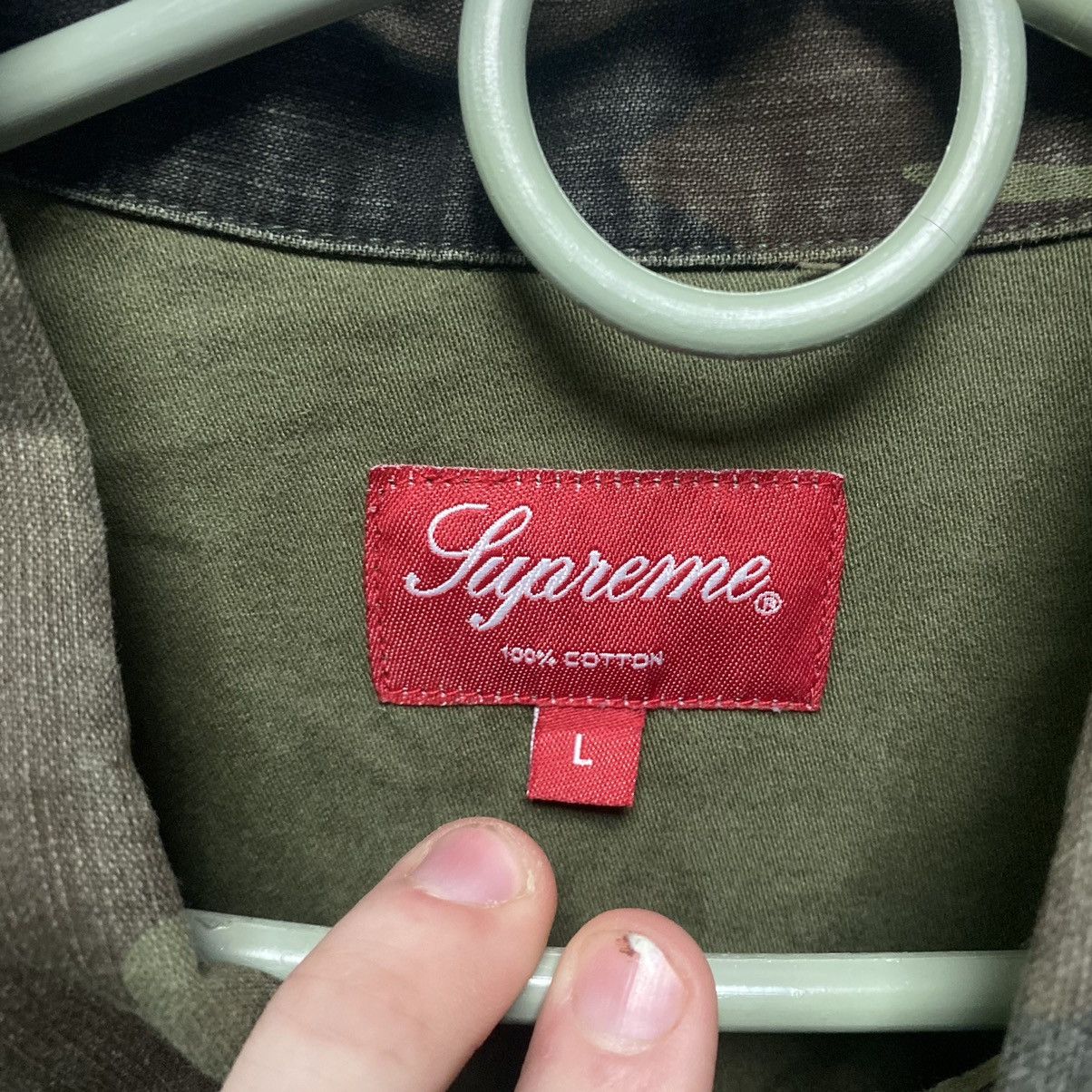 Supreme Supreme Military “Army” Overshirt Jacket Vintage Size US L / EU 52-54 / 3 - 7 Thumbnail