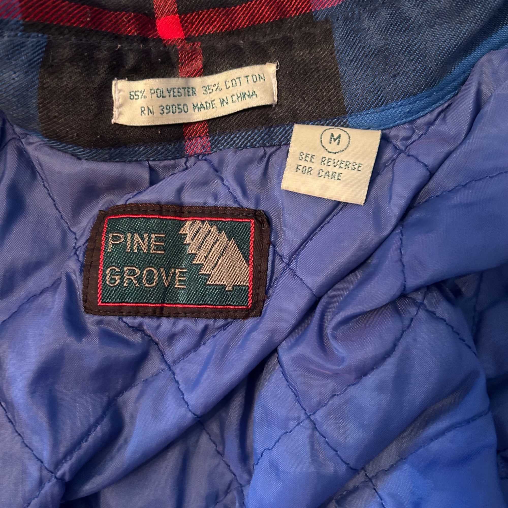 Vintage Vintage Pine Grove Insulated Plaid Quilted Flannel Workwear Size US M / EU 48-50 / 2 - 3 Thumbnail