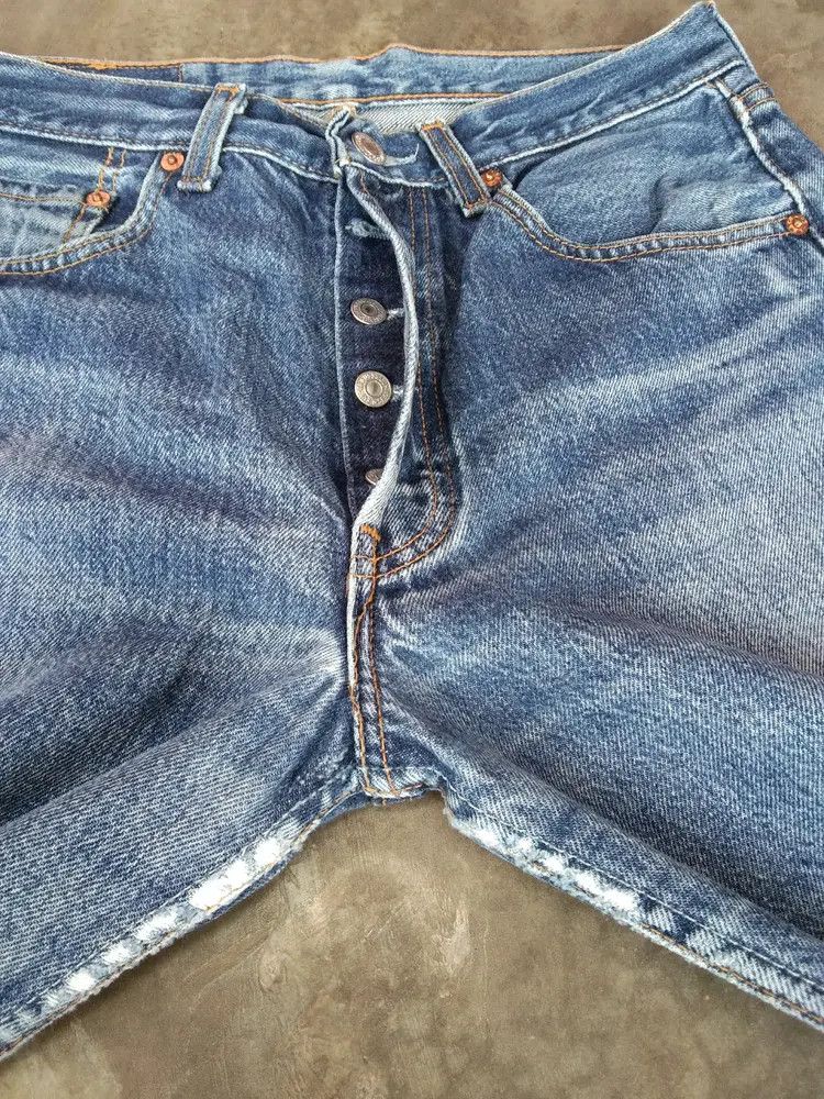 Levi's Vintage Levi's 501 Distressed Jeans 30x24 Size US 30 / EU 46 - 6 Thumbnail