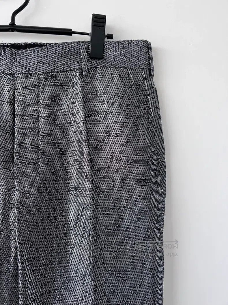 Rick Owens Rick Owens Cropped silver trousers Size US 42 / EU 58 - 2 Thumbnail