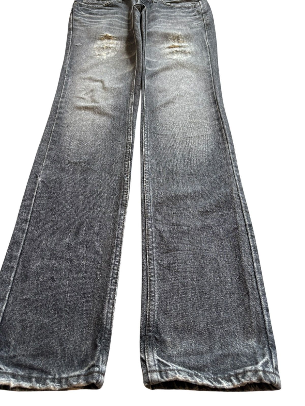 Japanese Brand Vintage Japanese Brand Button Fly Faded Distressed Jeans Size US 30 / EU 46 - 7 Thumbnail