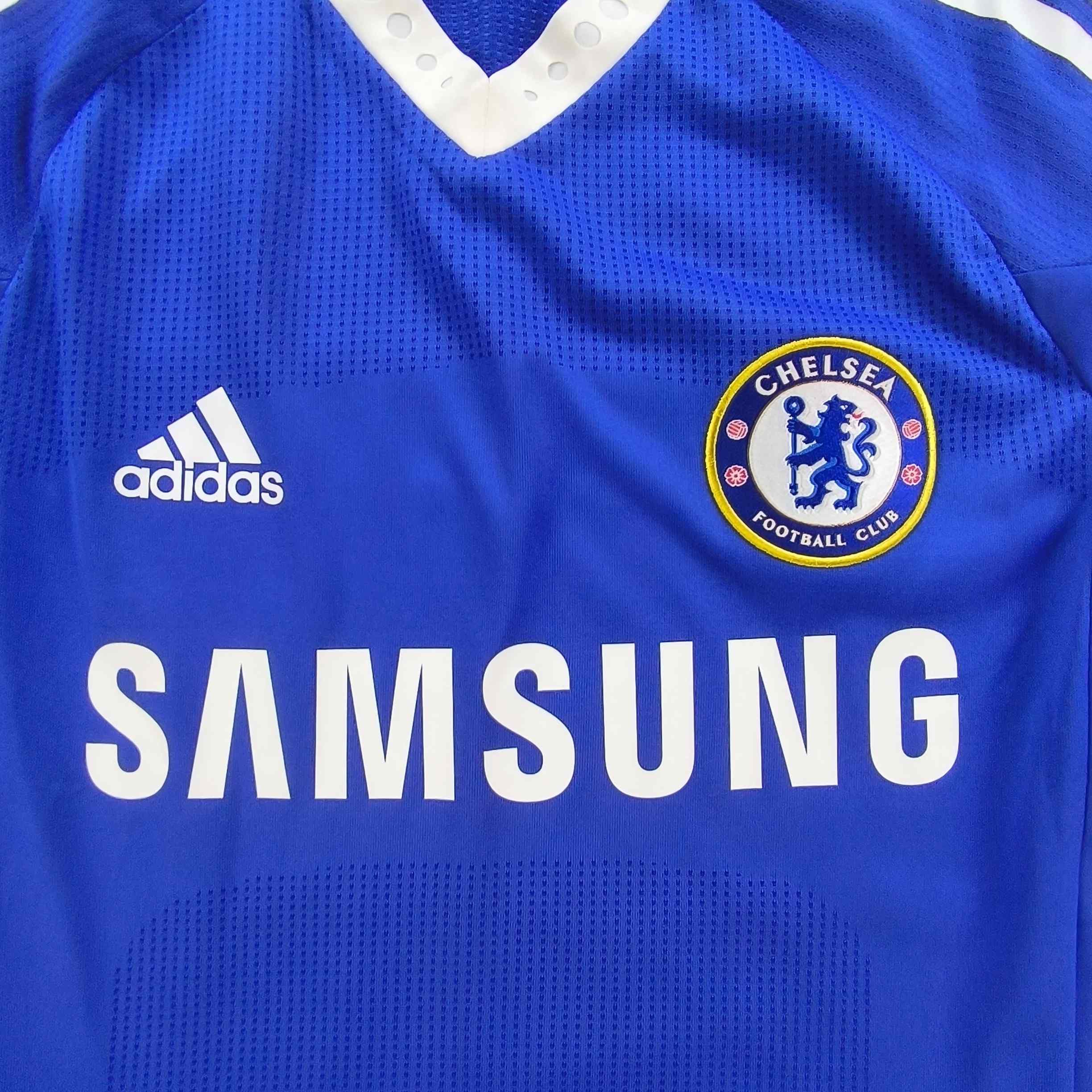 Adidas Chelsea 2010-11 Adidas home Techfit football jersey size M Size US M / EU 48-50 / 2 - 3 Thumbnail