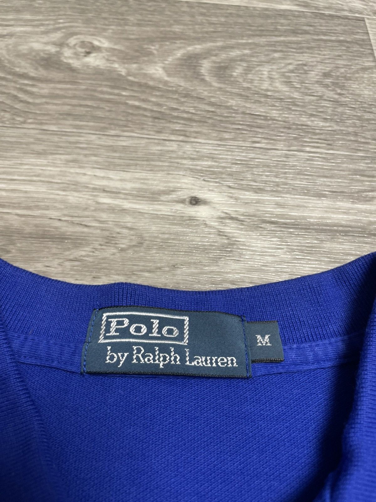 Polo Ralph Lauren Vintage Polo Ralph Lauren Blue Long Sleeve Polo Shirt Size US M / EU 48-50 / 2 - 9 Thumbnail