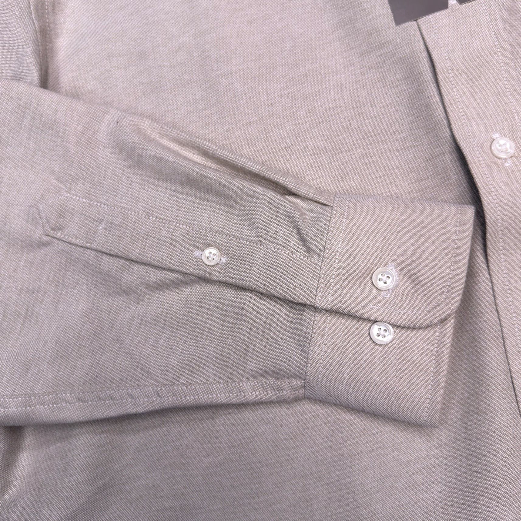 Vintage VINTAGE Claybrooke Wrinkle Free Oxford Shirt Mens 16 32/33 Tan Button Up New Size US L / EU 52-54 / 3 - 6 Thumbnail