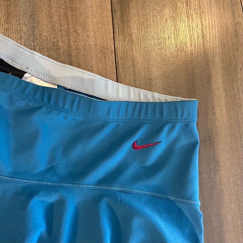 Nike Nike Blue Athletic Tennis Skirt Women Large Bin H-17 - NWT Size 30" / US 8 / IT 44 - 2 Thumbnail