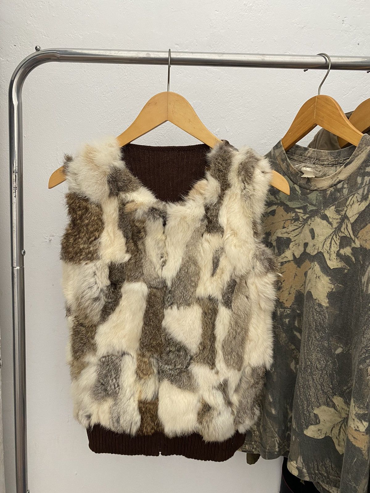 If Six Was Nine × Japanese Brand × Le Grande Bleu (L.G.B.) Vintage Fur vest Size US M / EU 48-50 / 2 - 4 Thumbnail