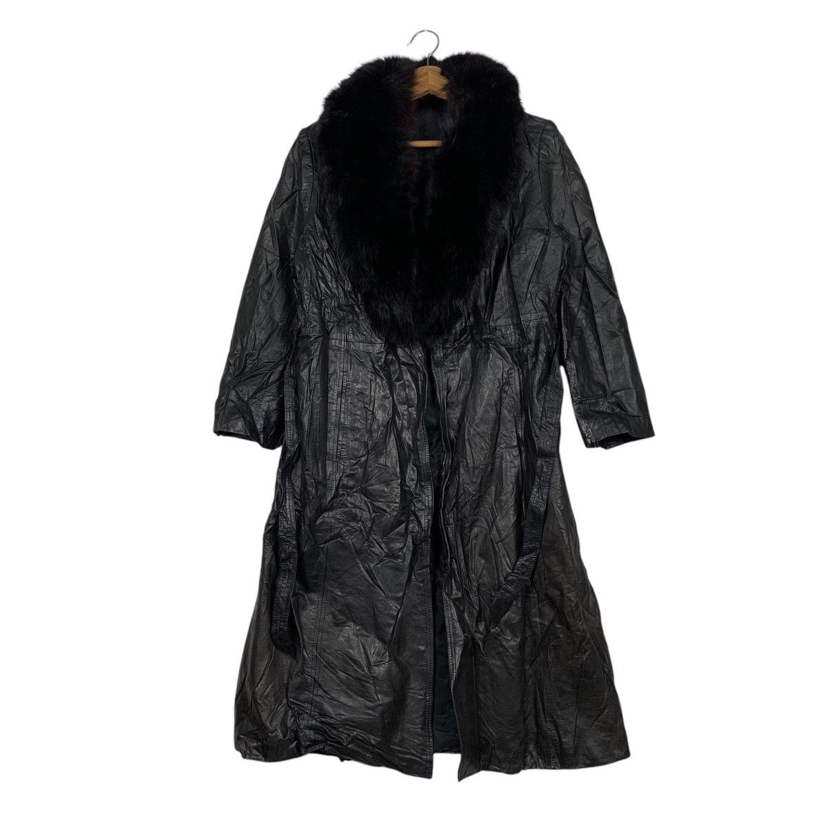 Japanese Brand Japanese Brand Fur Leather Coat Size M / US 6-8 / IT 42-44 - 1 Thumbnail