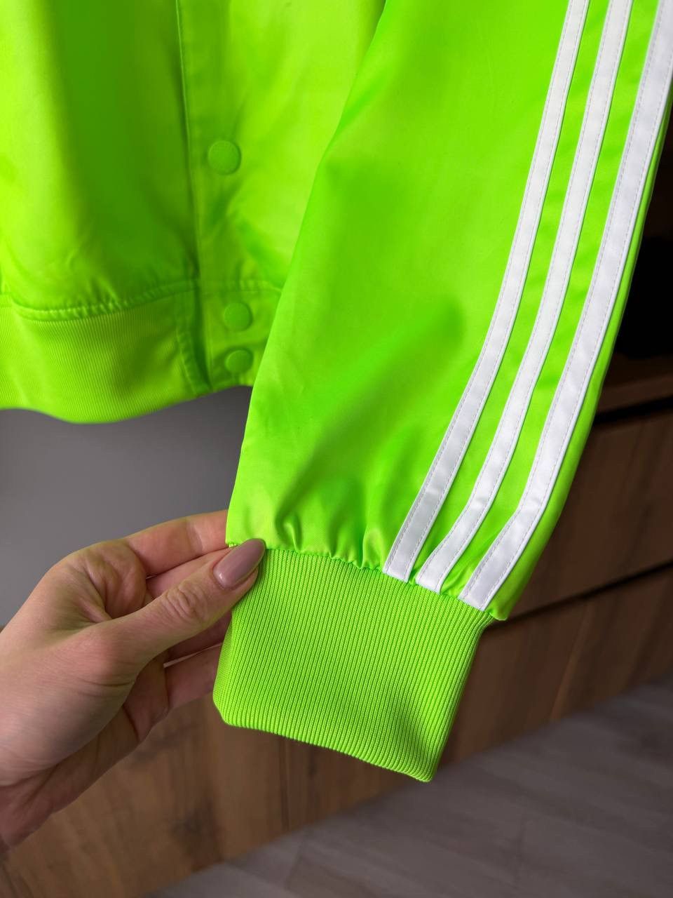 Adidas × Pharrell Pharrell Williams x Adidas Toxic Green Jacket Size US M / EU 48-50 / 2 - 6 Thumbnail
