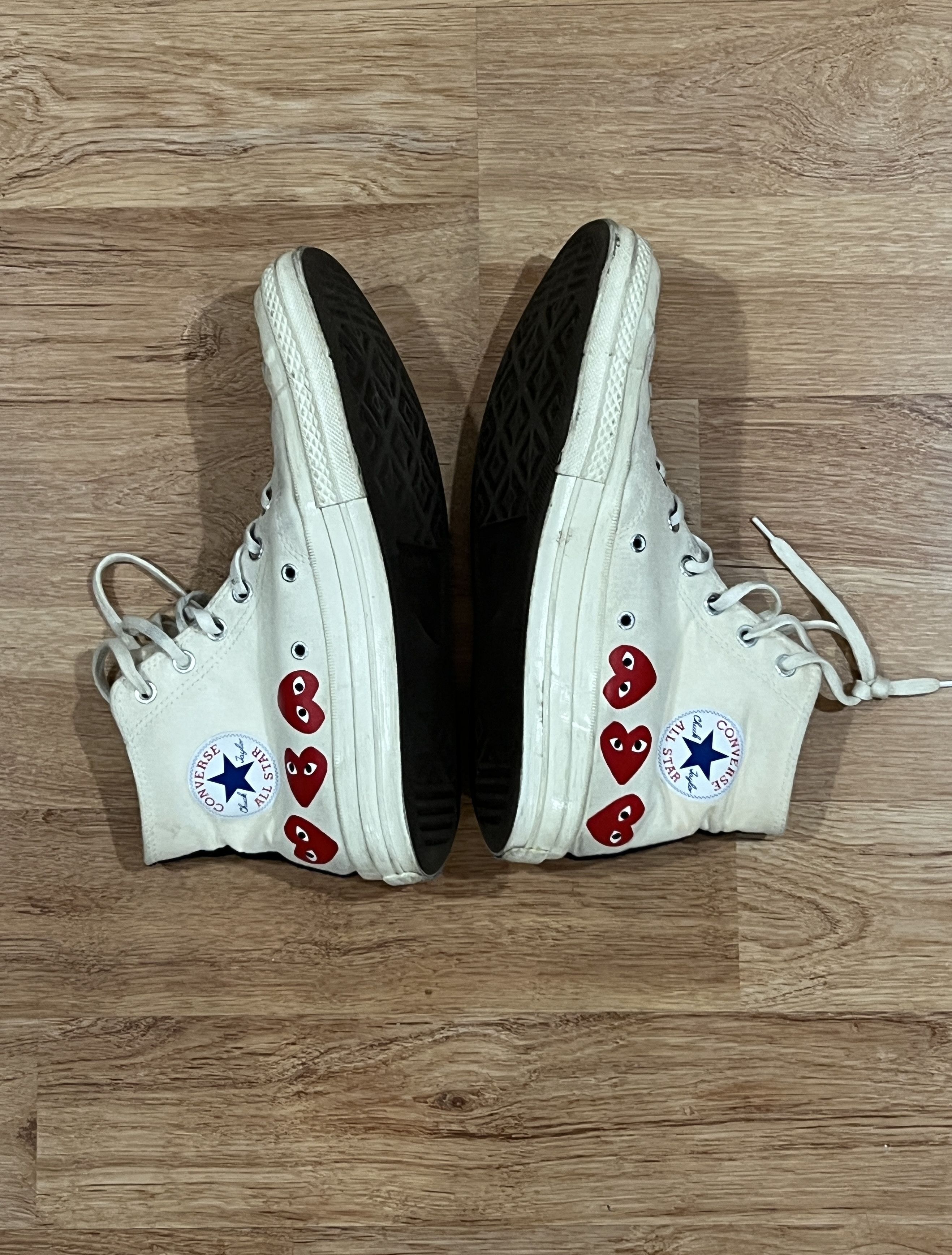 Comme des Garçons PLAY x Converse Chuck 70 'Multi-Heart'