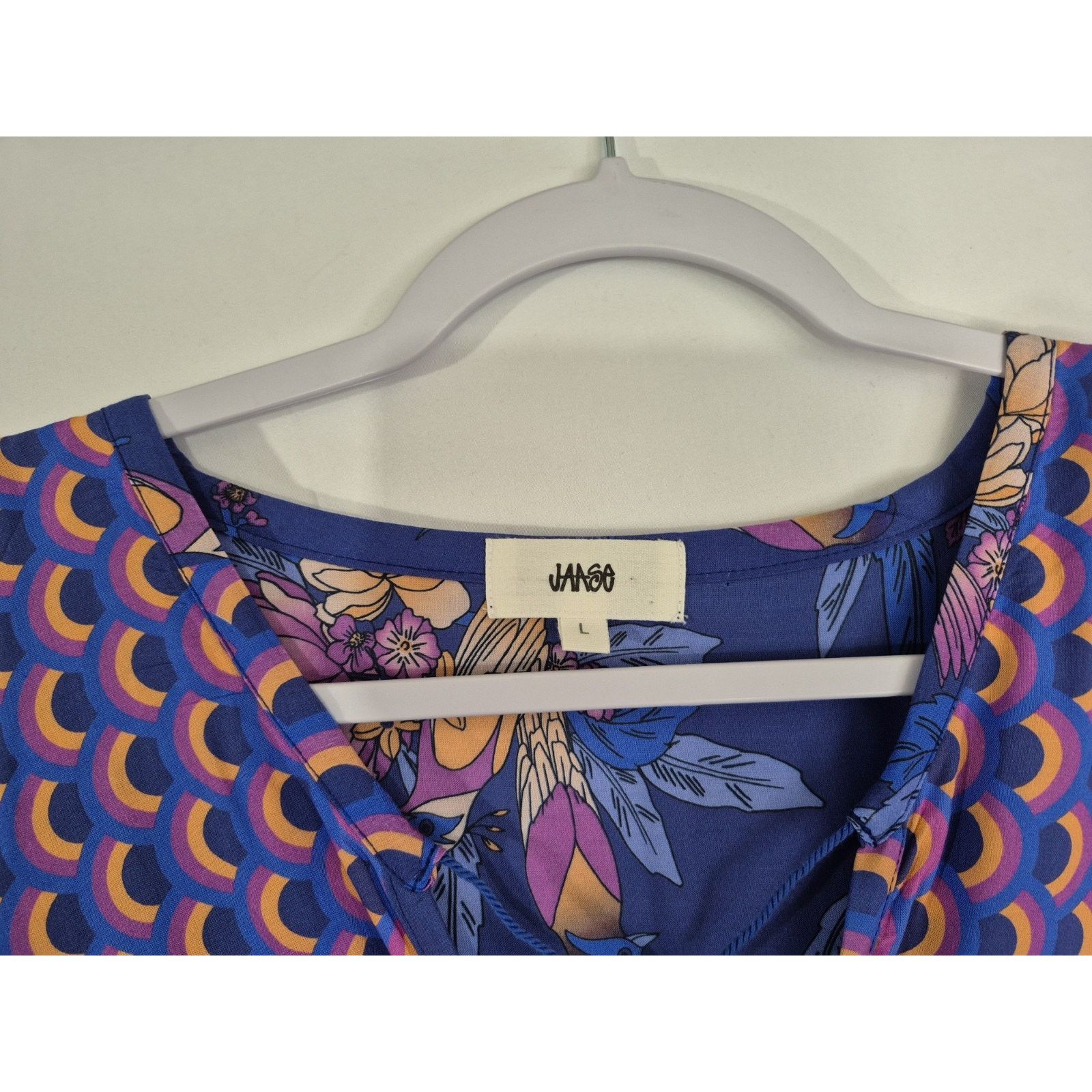 Anthropologie New Anthropologie Jaase Penny Indigo Dreams Midi Dress Large Size L / US 10 / IT 46 - 8 Thumbnail