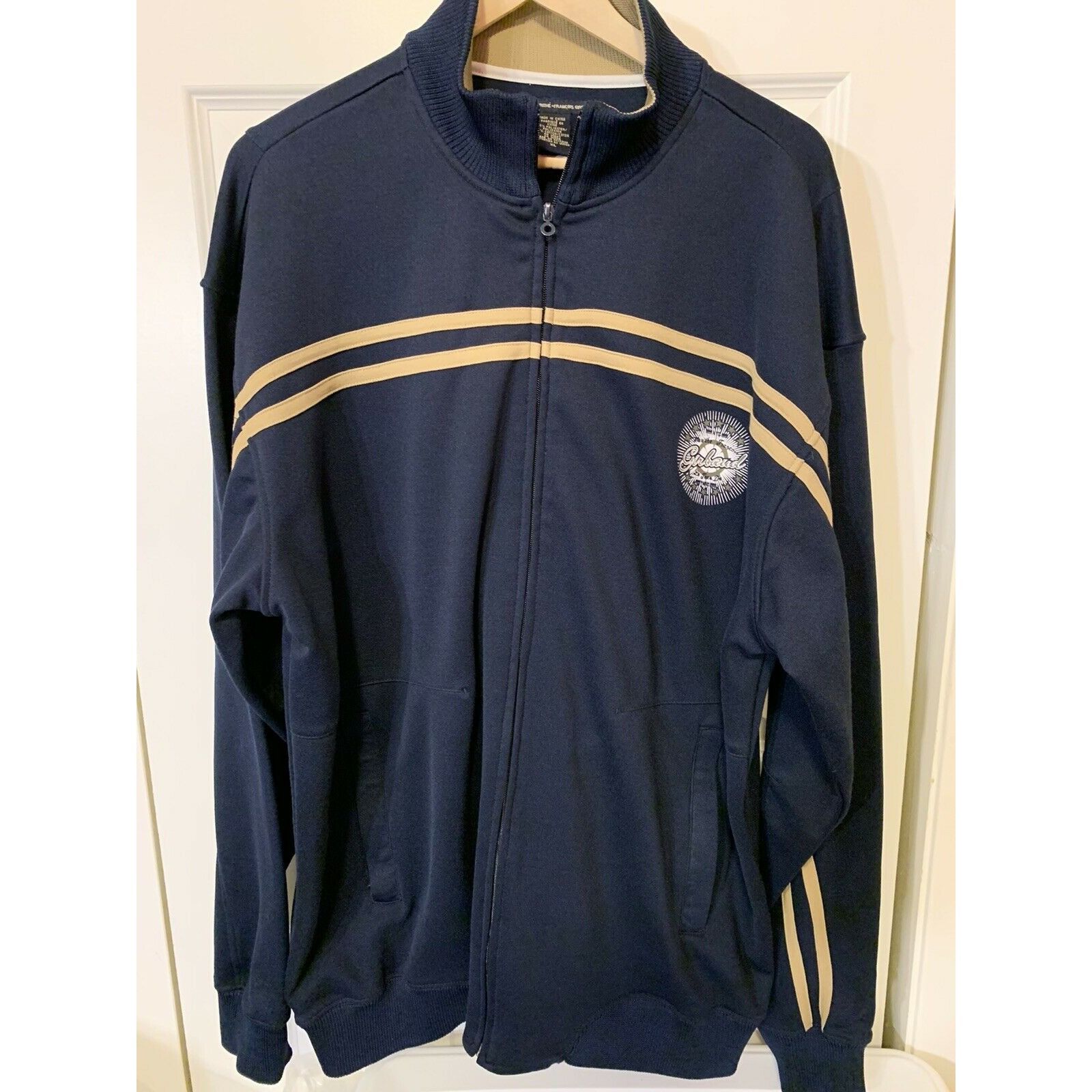 Marithe + Francois Girbaud Vtg Marithe Francois Girbaud Embroidered Full Zip Jacket Men Size US XL / EU 56 / 4 - 7 Thumbnail