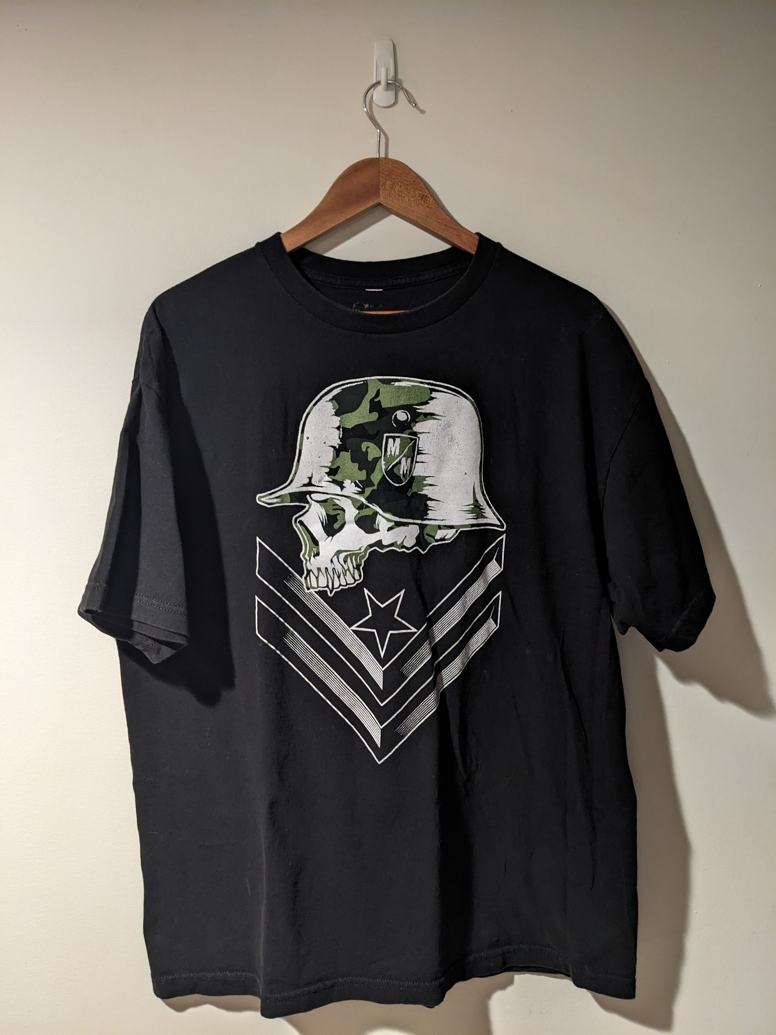 Metal Mulisha Vintage Y2K Metal Mulisha Skull Skateboard MMA XL T-Shirt Size US XL / EU 56 / 4 - 1 Thumbnail
