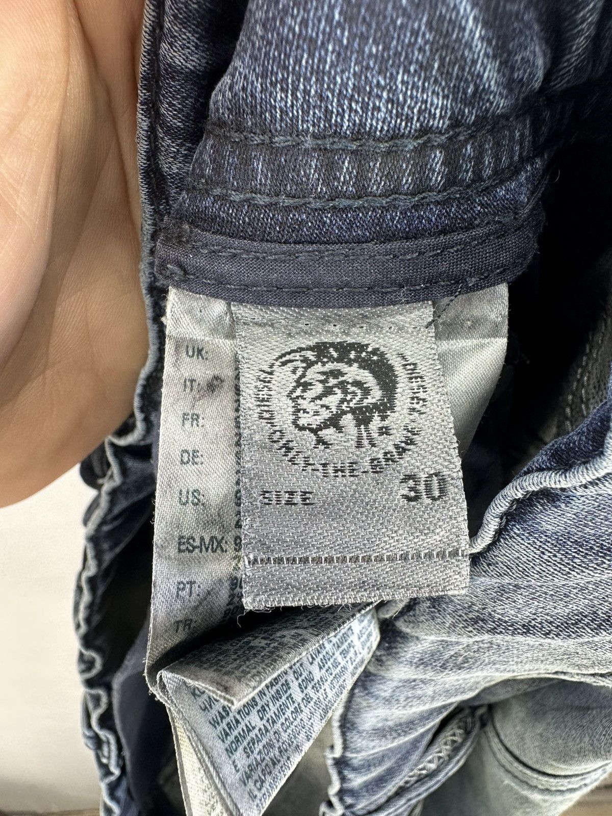 Diesel Vintage Diesel Industries Denim Division Sweatpant Size US 36 / EU 52 - 15 Thumbnail