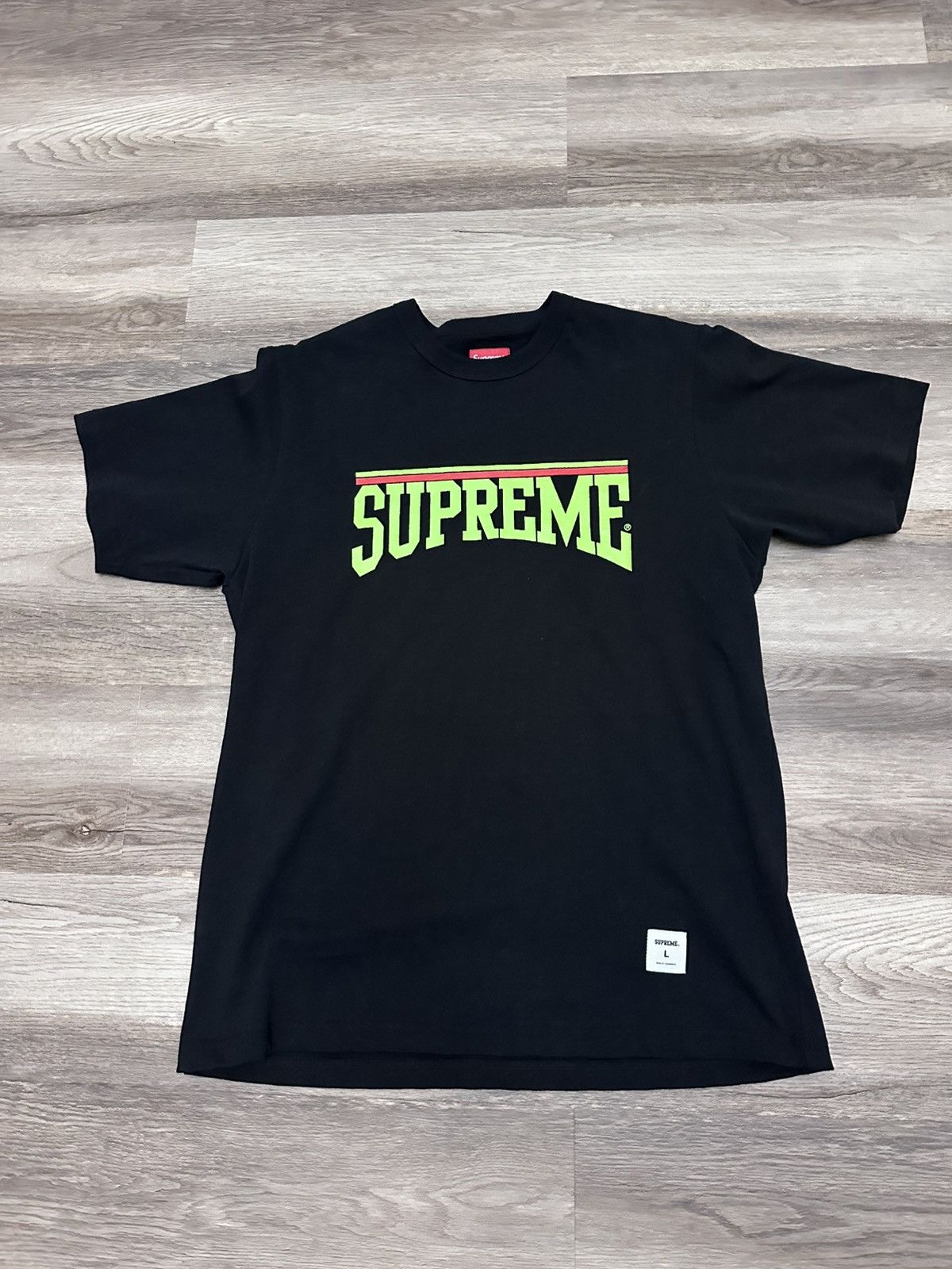 Supreme Supreme Split S/S Football Top Black | Grailed