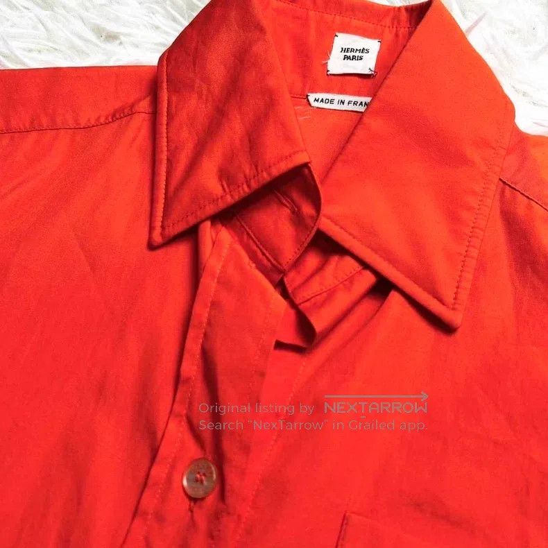 Hermes Hermes Tied cotton shirt Size XXS / US 00 / IT 34 - 4 Thumbnail