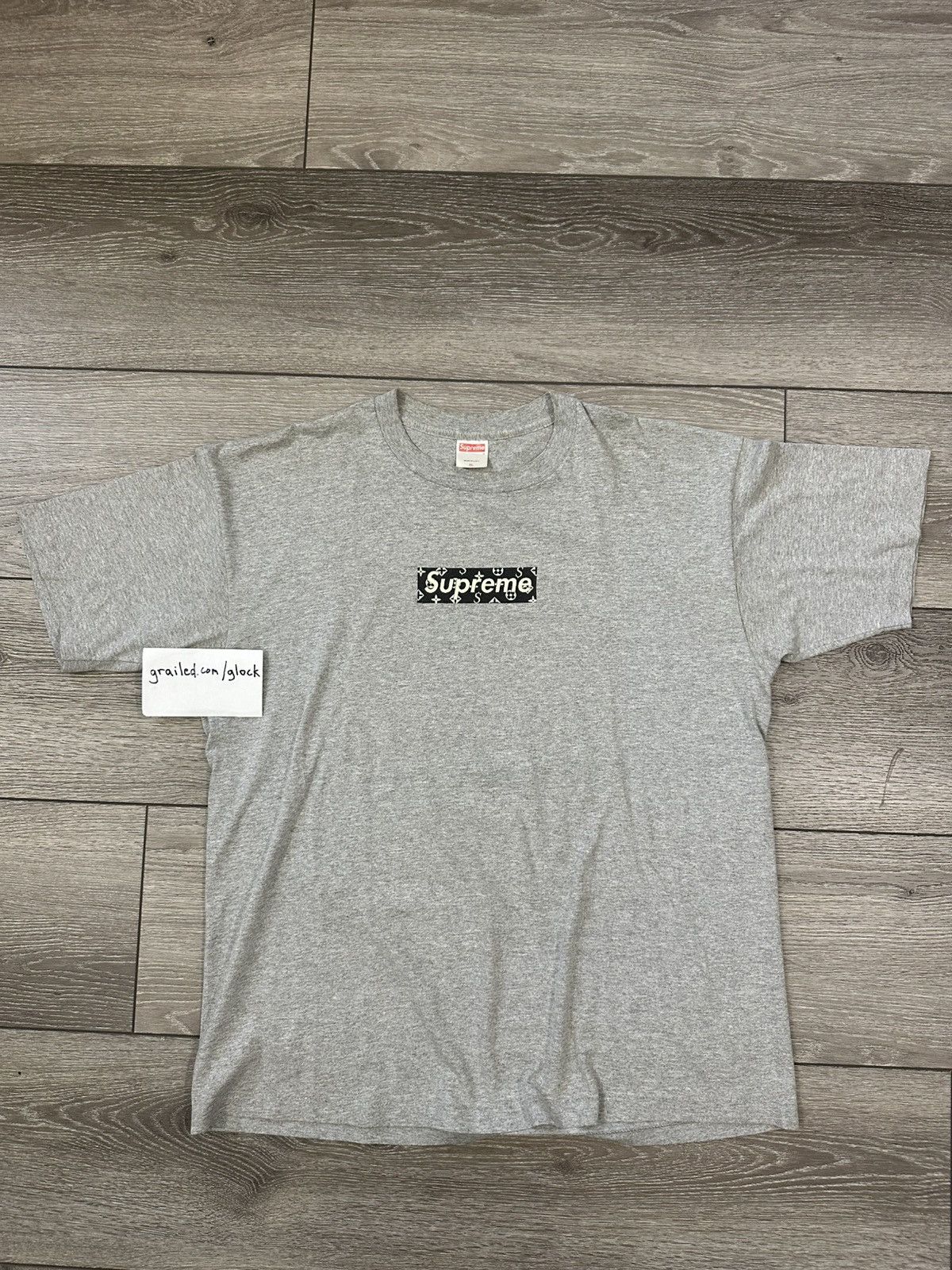 Supreme Supreme LV Monogram Box Logo Cease And Desist Tee S/S 2000 Size US XL / EU 56 / 4 - 12 Thumbnail