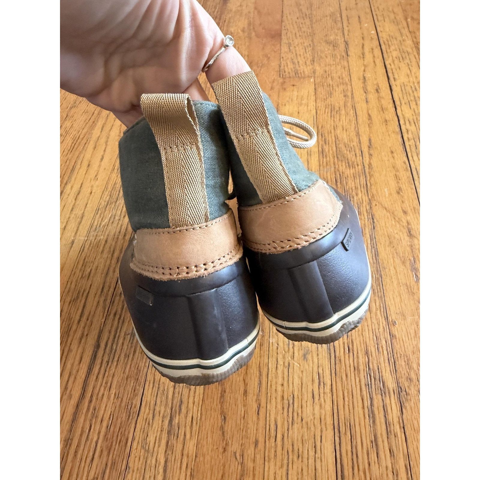 Sperry Sperry Boots Womens Size 8.5 Green Duck Ankle Rain Plaid Size US 6.5 / IT 36.5 - 10 Thumbnail