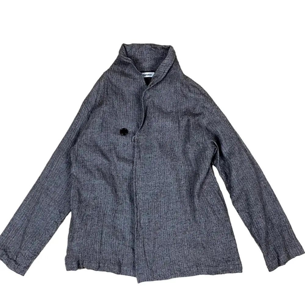 Issey Miyake Plantation Wool Jacket By Issey Miyake Size M / US 6-8 / IT 42-44 - 2 Thumbnail