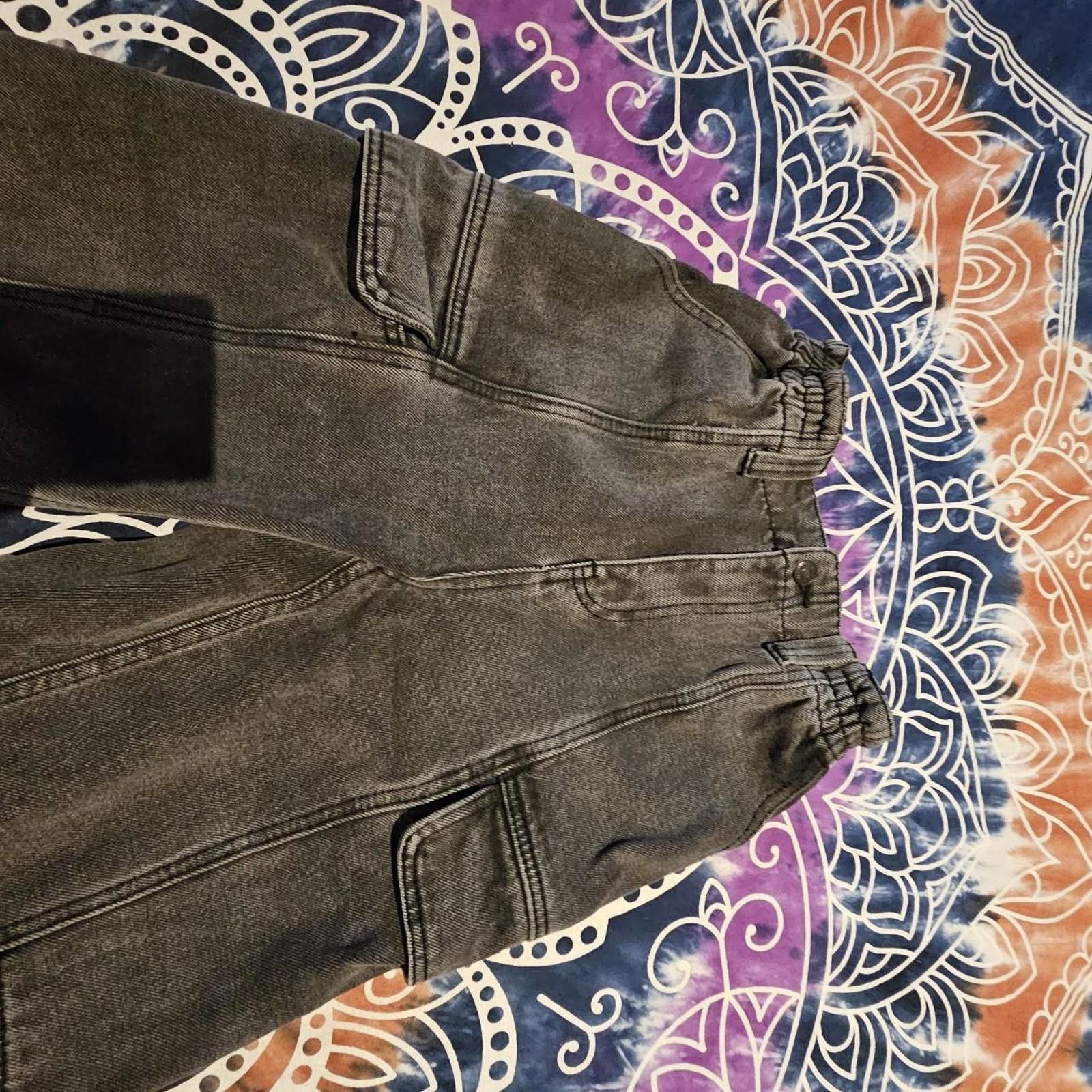 Designer Simple Society Junior's Black Jeans Size 28" / US 6 / IT 42 - 3 Thumbnail