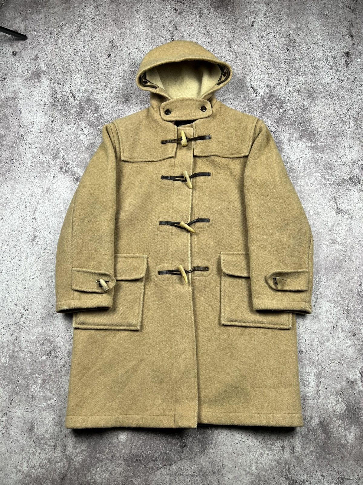 Gloverall Gloverall Vintage 80s 90s Wool DuffleCoat Jacket Overcoat Size US M / EU 48-50 / 2 - 1 Thumbnail
