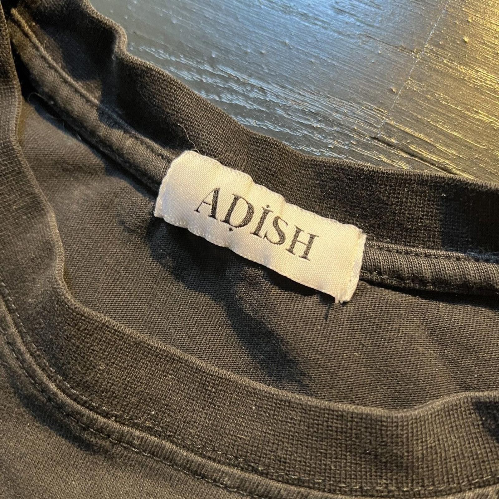 Adish Adish Embroidered Black Tee Shirt Size US L / EU 52-54 / 3 - 3 Thumbnail