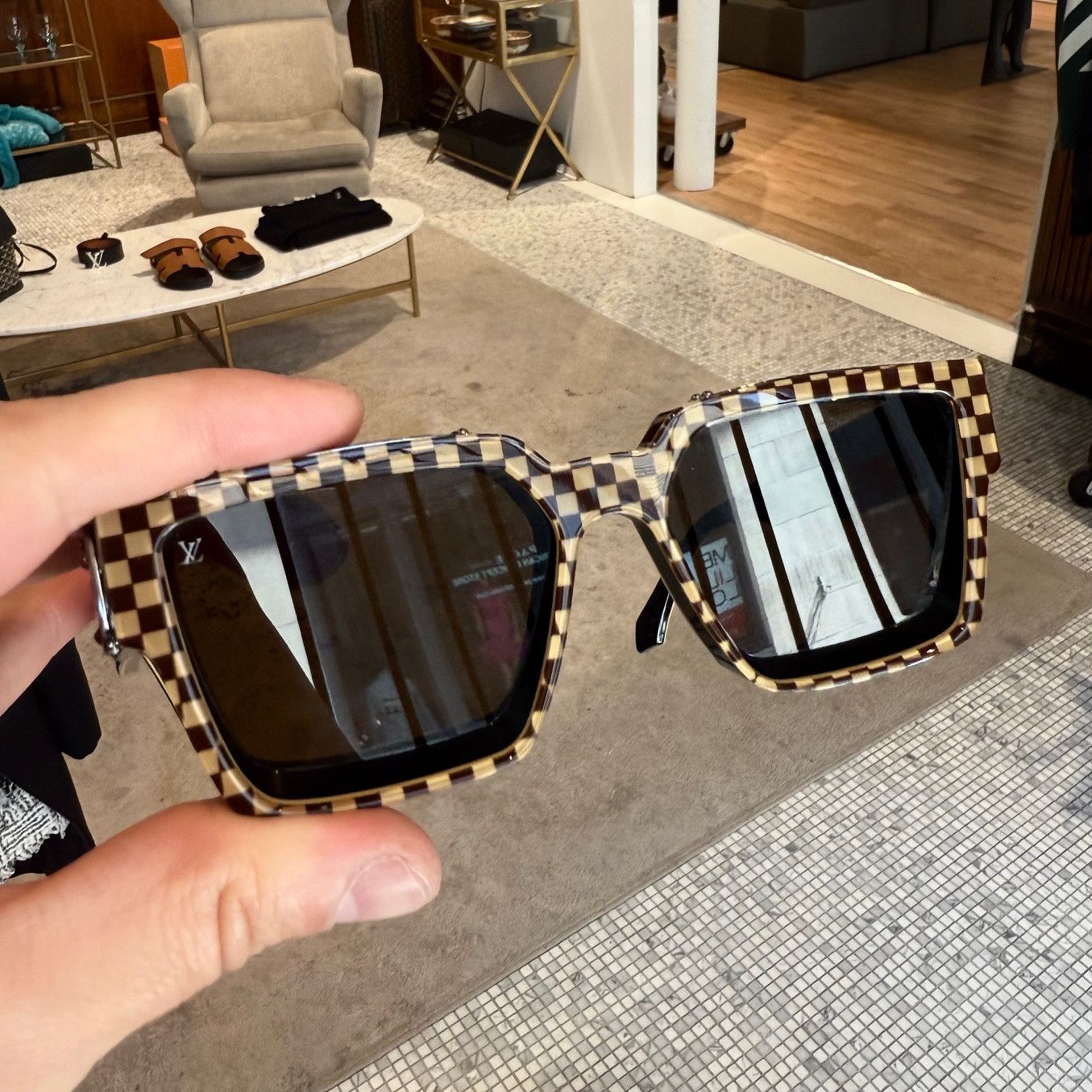 Louis Vuitton Louis Vuitton Z2394W 6TU Brown Damier Pop1.1 Millionaires SG Size ONE SIZE - 8 Thumbnail