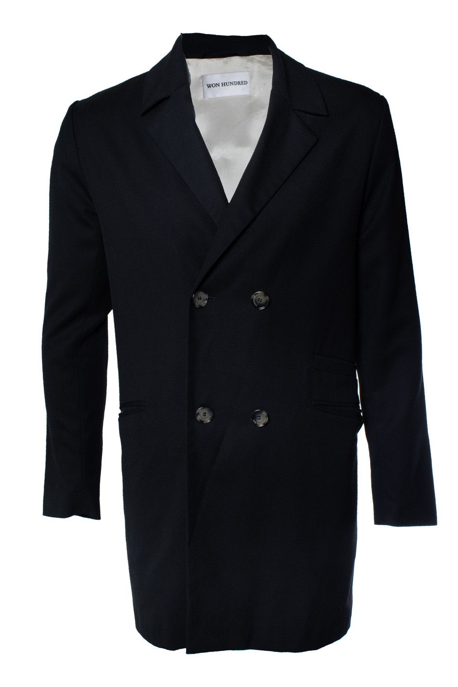 Won Hundred Won Hundred, black blazer Size 48R - 1 Thumbnail