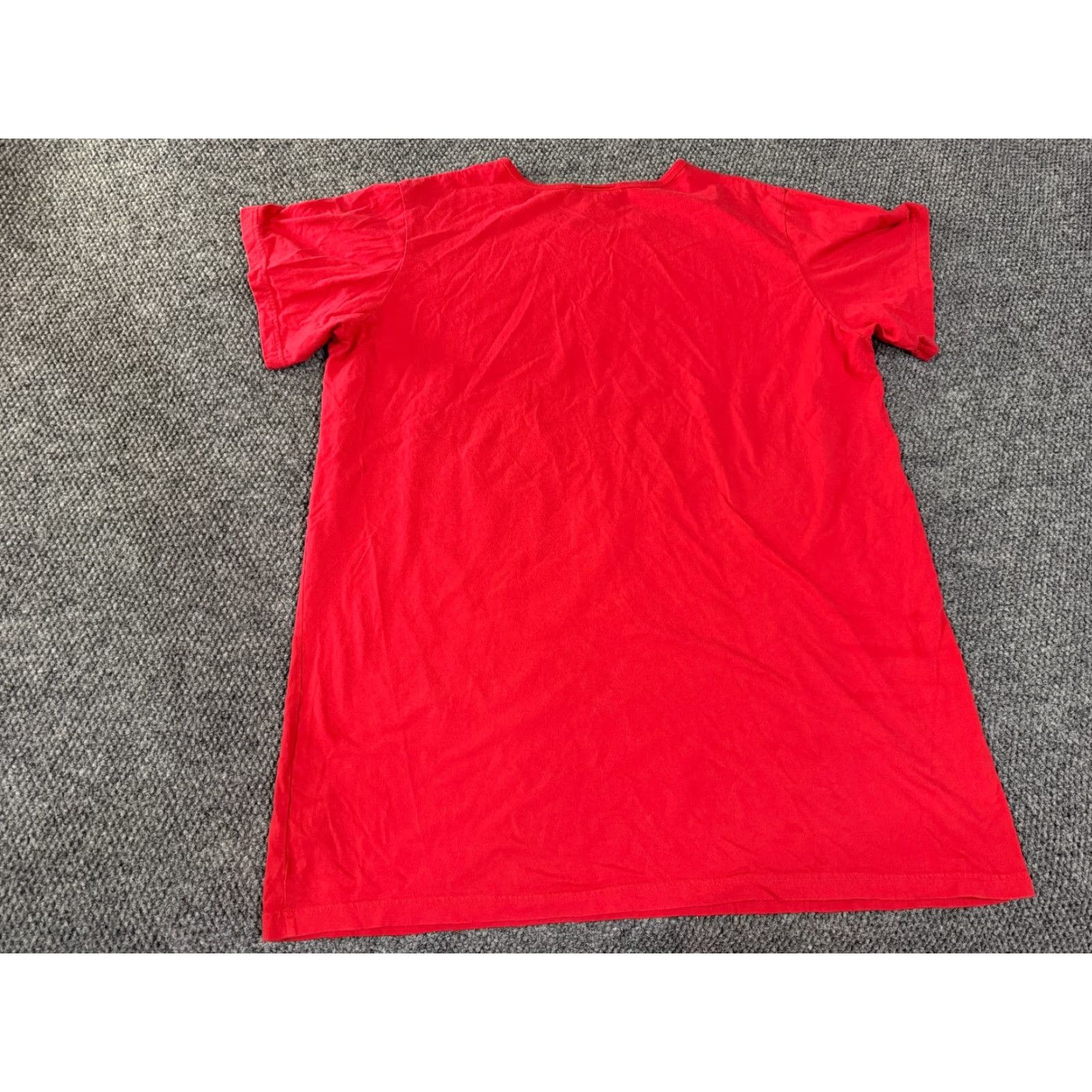 Vintage M&M's Nightgown Womens 1X Red Graphic Cartoon Sleep Shirt Lounge Pajama Top Knit Cotton Short Sleeve Camisole Style Lightweight Size XL / US 12-14 / IT 48-50 - 7 Thumbnail