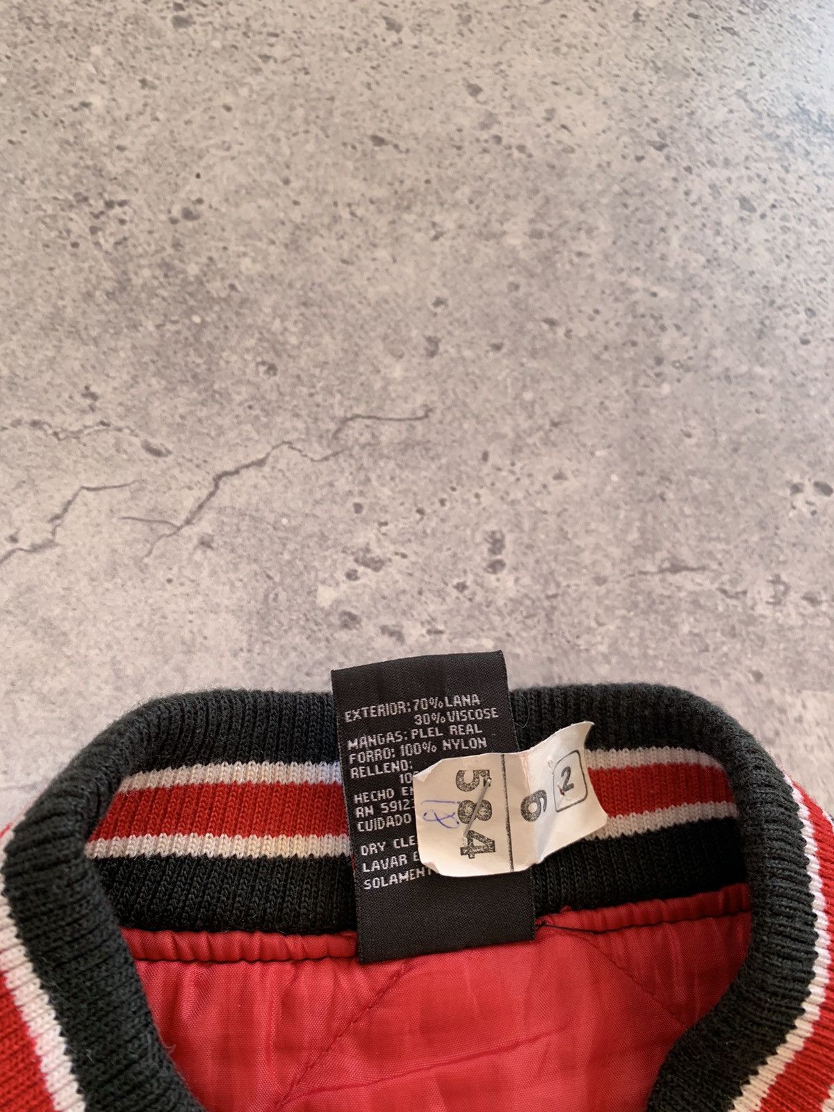 Makaveli VTG 90’s Makavelli 2Pac Wool/Leather Bomber Jacket XL size Size US XL / EU 56 / 4 - 7 Thumbnail
