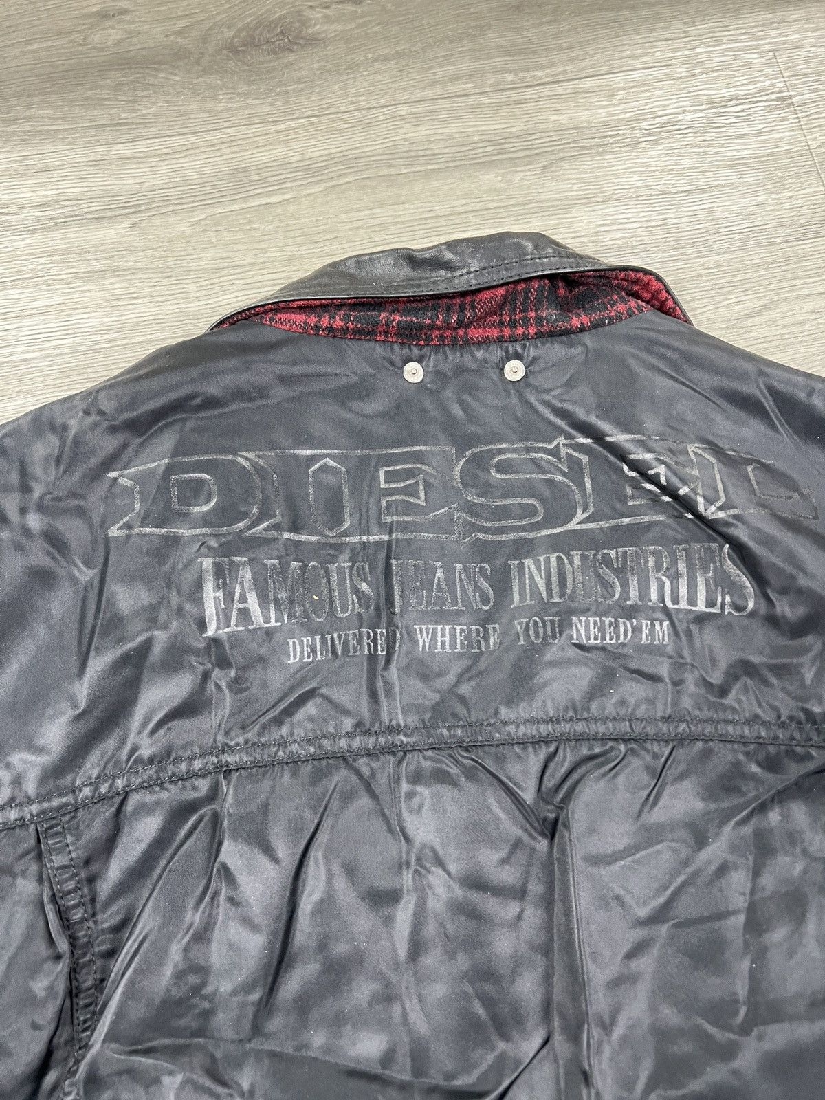 Diesel Vintage Diesel y2k Wool Bomber Jacket Men’s Size L Size US L / EU 52-54 / 3 - 13 Thumbnail