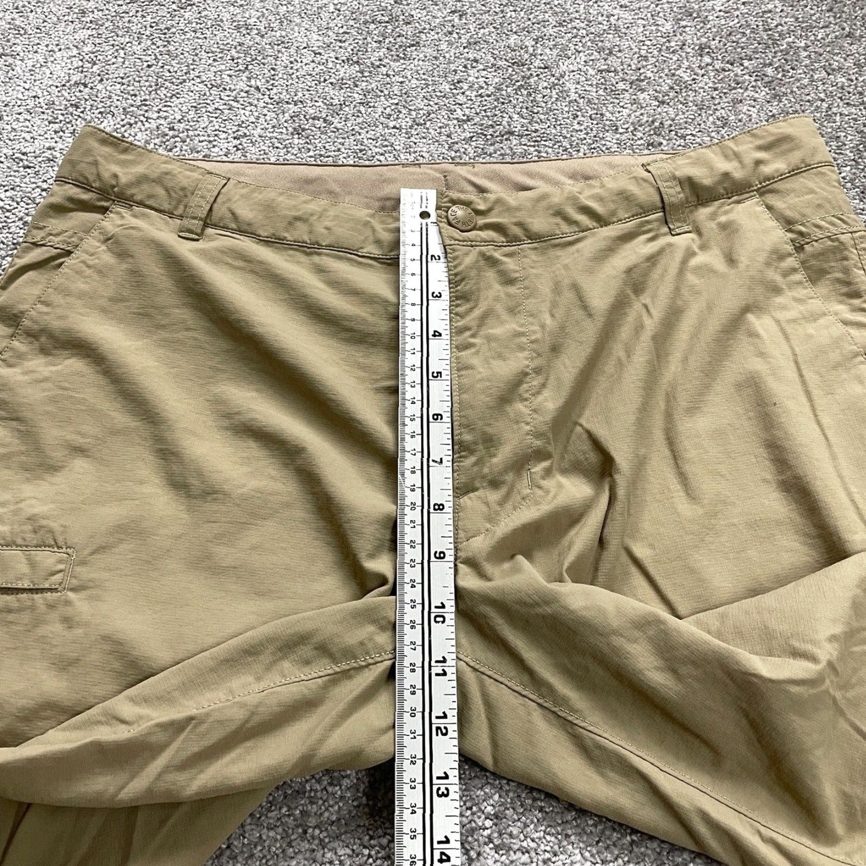 The North Face The North Face Mens Chino Shorts 38 Brown Solid Nylon Pockets Active Athletic Short Size US 38 / EU 54 - 7 Thumbnail