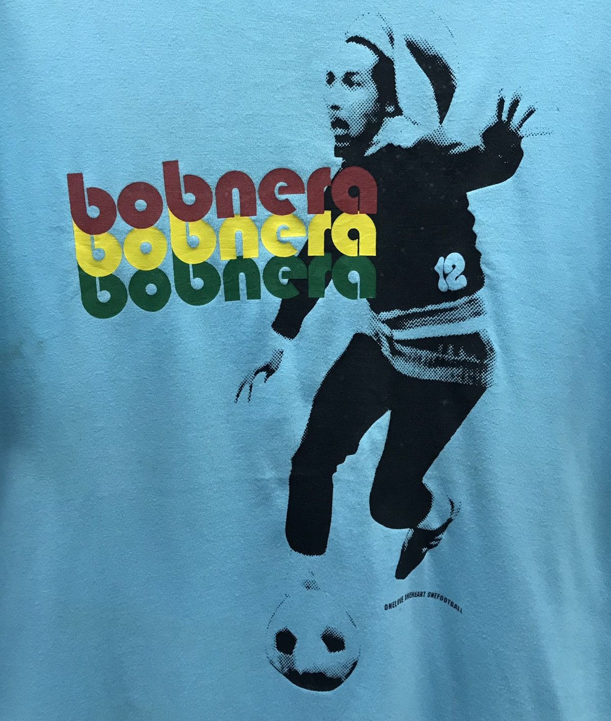Band Tees × Bob Marley × Vintage Bombonera Fanatico Del Futbol 12 Anivesario 1995-2007 Shirt Size US XL / EU 56 / 4 - 3 Thumbnail