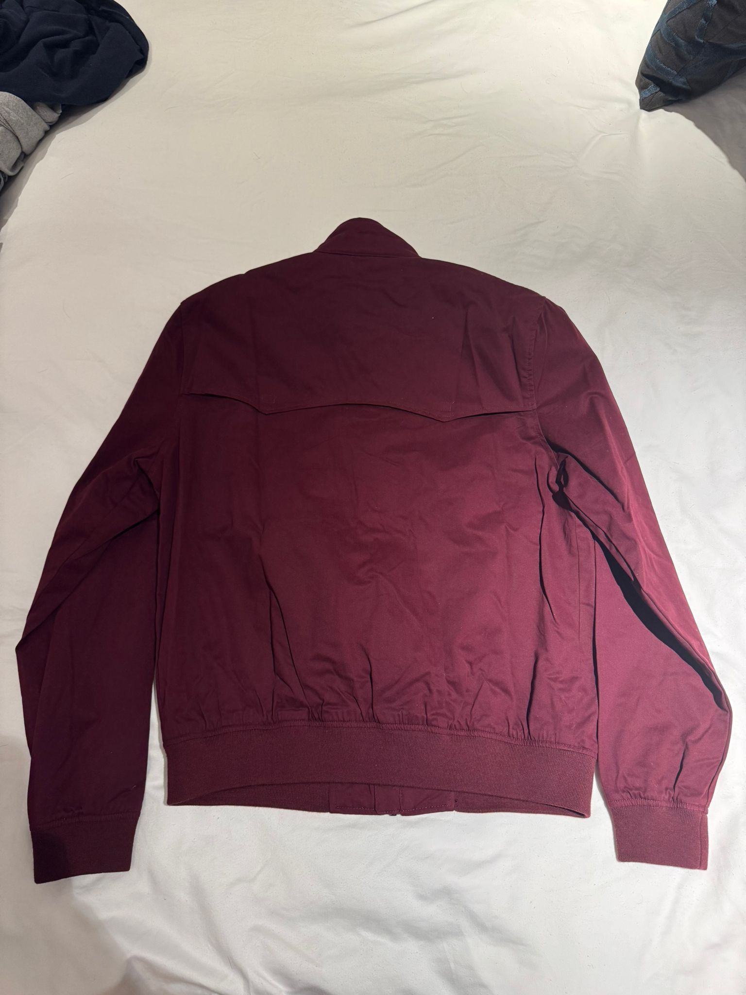 Topman Topman Maroon Bomber Jacket Size US L / EU 52-54 / 3 - 2 Thumbnail