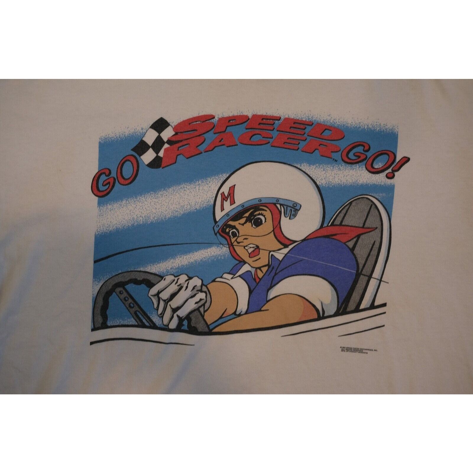 Other Vintage 90s Stanley Desantis Speed Racer Shirt Large White Size US L / EU 52-54 / 3 - 2 Thumbnail