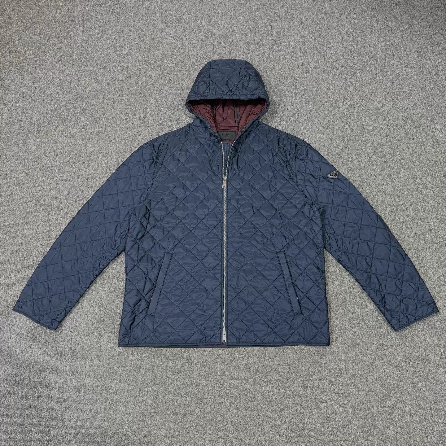 Prada Prada Triangle Logo Quilted Puffer Jacket 56 New Size US XL / EU 56 / 4 - 1 Thumbnail